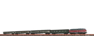  50828 - H0 - 5-tlg. Zugset E 1642, BR 216 und 4 Personenwagen, DB, Ep. IV