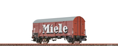  67332 - N - Gedeckter Güterwagen Gms 35 Miele, DB, Ep. III