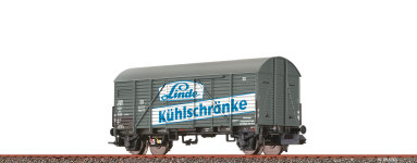  67333 - N - Gedeckter Güterwagen Gmhs 35 Linde, DB, Ep. III