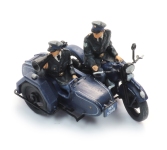  387.580 - H0 - Reichspolizeimotorrad mit Beiwagen