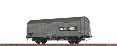  50483 - H0 - Gedeckter Güterwagen Glr23 Audi, DB, Ep. IV