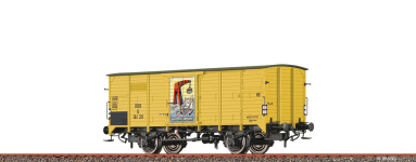  50775 - H0 - Gedeckter Güterwagen G Meinl Kaffee, ÖBB, Ep. III